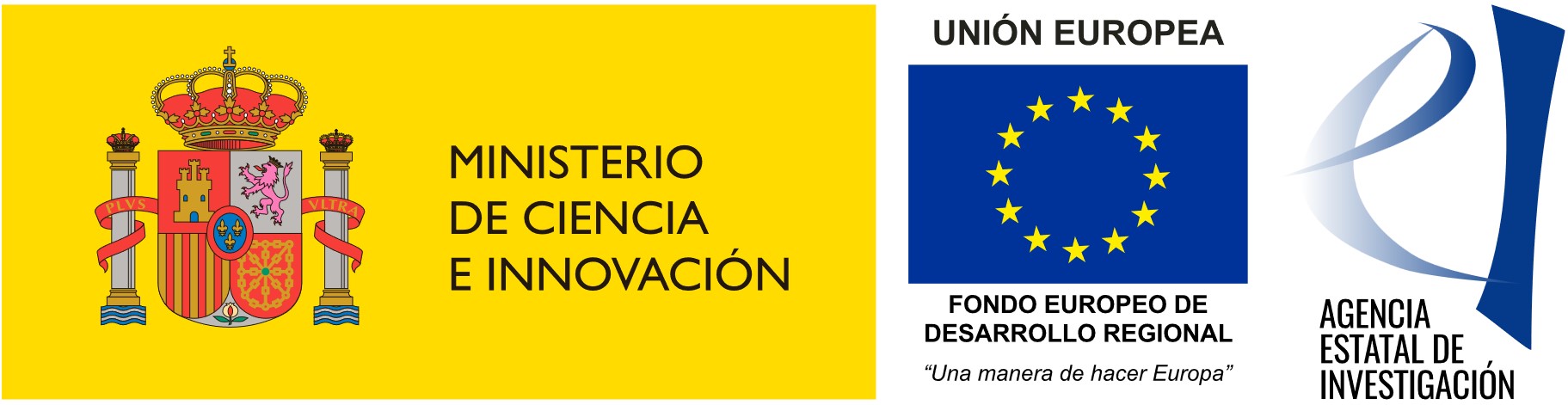 Ministerio de Ciencia e Innovación · Unión Europea (FEDER) · Agencia Estatal de Investigación